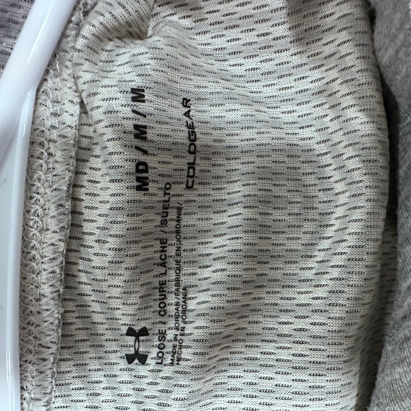 Under Armour Gray Hoodie with Cowl Neck and Long Sleeves - Picture 6 of 6